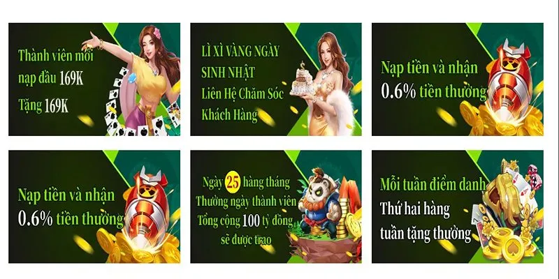 Tổng hợp khuyến mãi 69VN